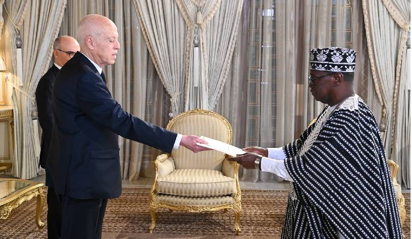 Kas Saed reoit les lettres de crance de nouveaux ambassadeurs
